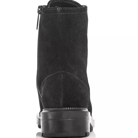 Aquatalia Liv waterproof black suede ankle boots, size 7.5 - Picture 10 of 14